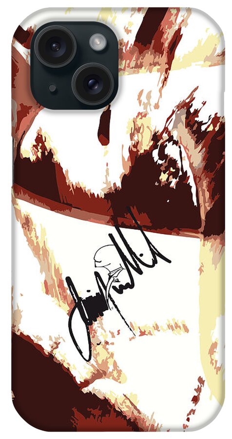  iPhone Case featuring the digital art Drips by Jimmy Williams