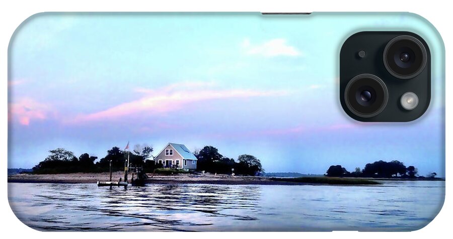 Island iPhone Case featuring the photograph Drive-By Shooting No. 28- Island Home- Betts Island by Xine Segalas