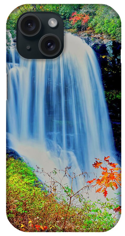 Dry Falls iPhone Case featuring the photograph Dry Falls Front November by Meta Gatschenberger