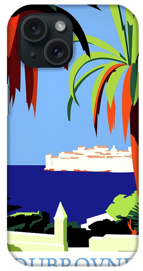 Dubrovnik iPhone Case featuring the digital art Dubrovnik by Long Shot