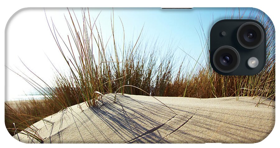 Tranquility iPhone Case featuring the photograph Dune Grass On A Sand Dune At The Beach by Thomas Northcut