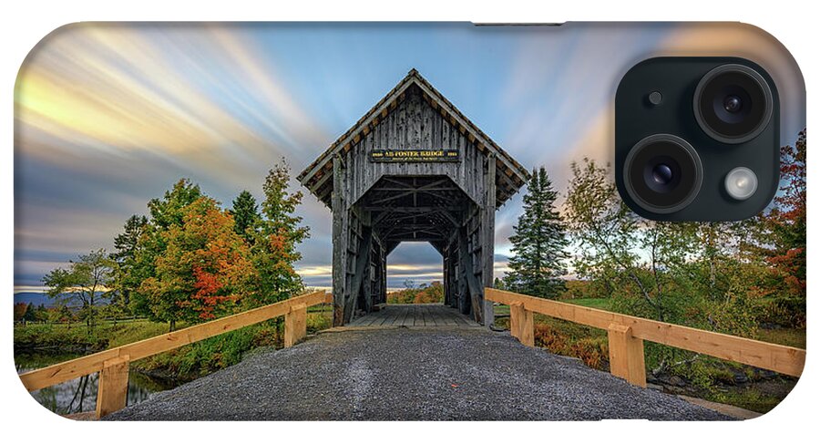 Fall iPhone Case featuring the photograph Dusk in Cabot, Vermont by Rick Berk