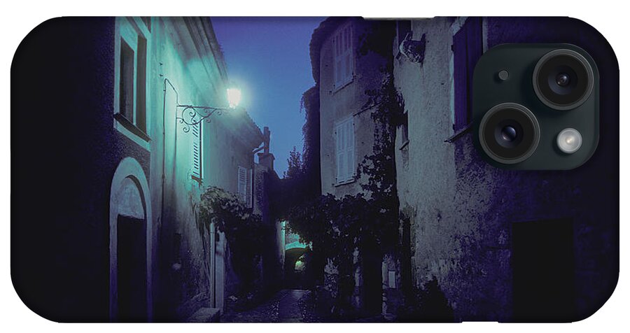 Tranquility iPhone Case featuring the photograph Dusk In Eze, France by Spencer Grant