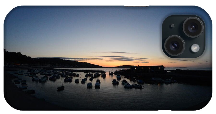 Early iPhone Case featuring the photograph Early Morning Lyme Regis by Andy Thompson