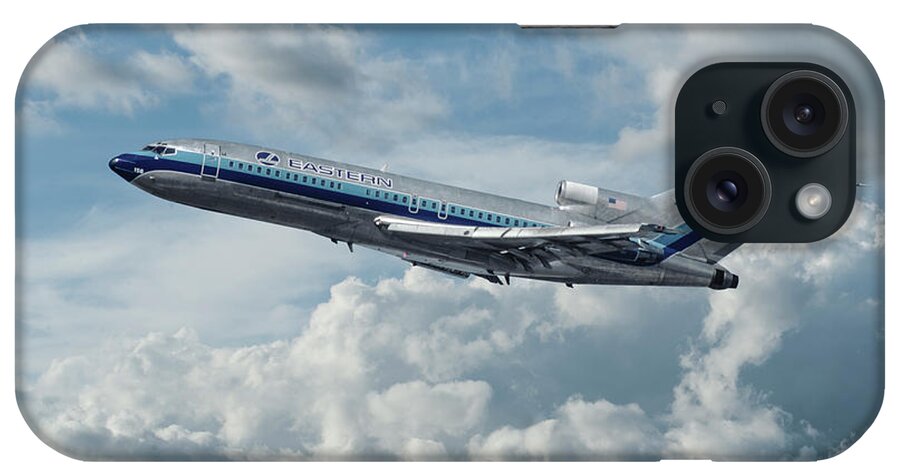 Eastern Airlines iPhone 15 Case featuring the photograph Eastern Airlines Boeing 727 by Erik Simonsen