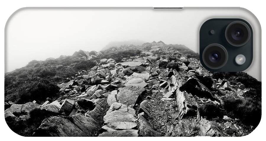 Scenics iPhone Case featuring the photograph Edge Of The Cliff by Funky-data
