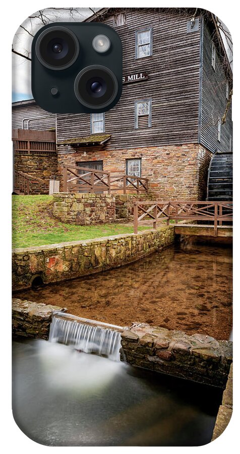 America iPhone Case featuring the photograph Edwards Mill at College of the Ozarks - Point Lookout Missouri by Gregory Ballos