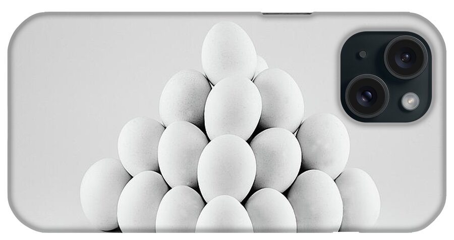 Heap iPhone Case featuring the photograph Egg Pyramid by Gert Lavsen Photography