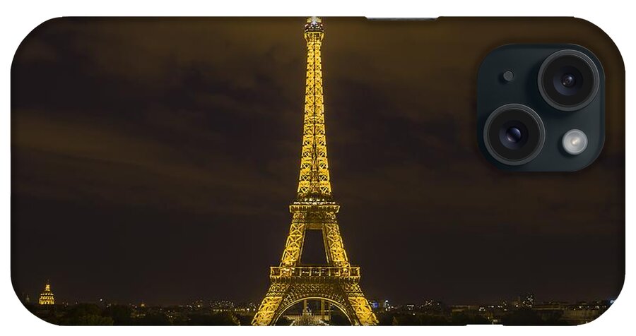 Sea iPhone Case featuring the digital art Eiffel Tower 1 by Michael Graham