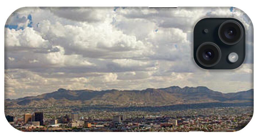 Tranquility iPhone Case featuring the photograph El Paso Dowtown Panoramic by Photography By Steven R. Green