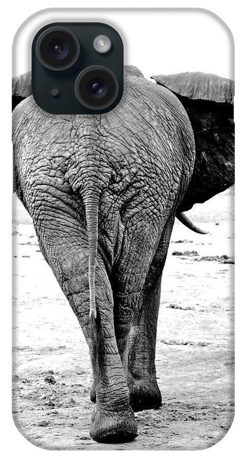 Kenya iPhone Case featuring the photograph Elephants Behind by David Cayless