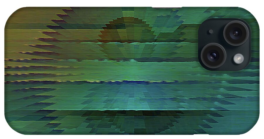 Emission iPhone Case featuring the digital art Emission by David Manlove