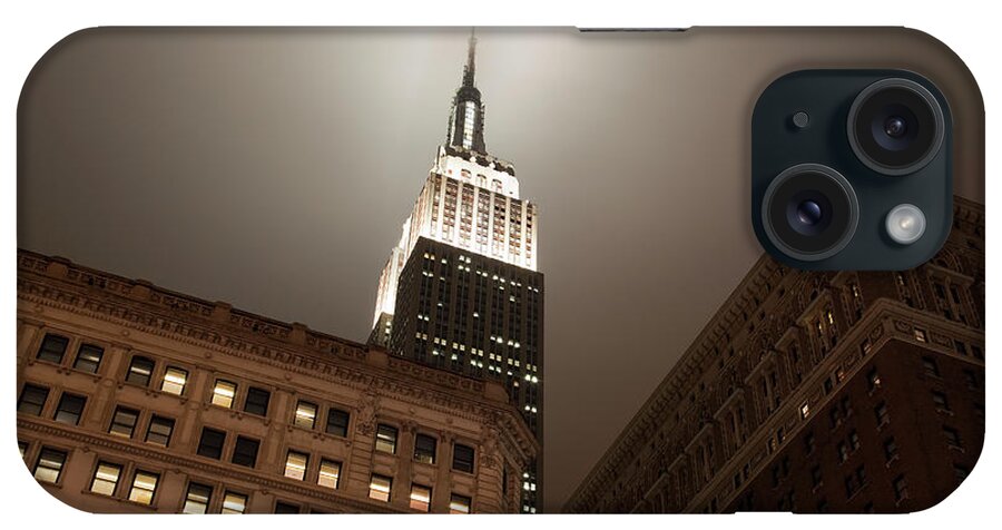 Corporate Business iPhone Case featuring the photograph Empire State Building, New York City by Travelpix Ltd