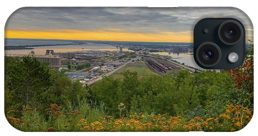 Enger Park iPhone Case featuring the photograph Enger Park Overlook in Duluth by Susan Rydberg