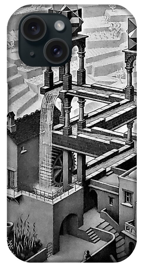 Maurits Cornelis Escher iPhone Case featuring the photograph Escher 128 by Rob Hans