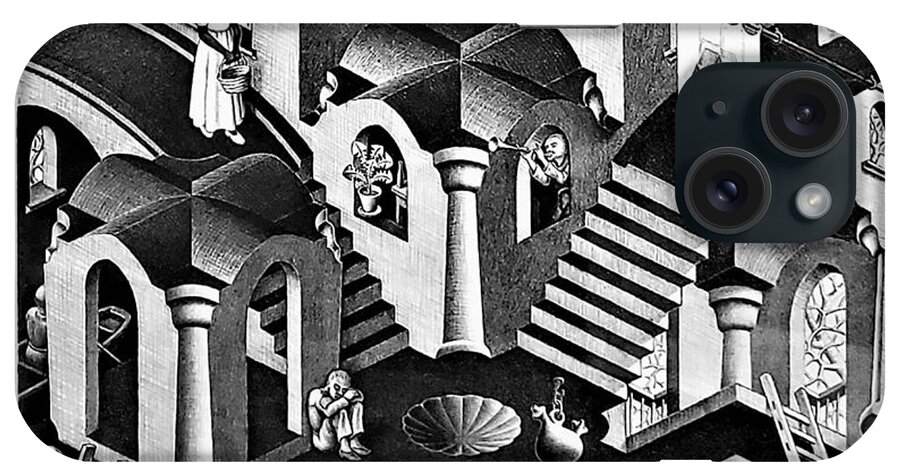 Maurits Cornelis Escher iPhone Case featuring the photograph Escher 135 by Rob Hans