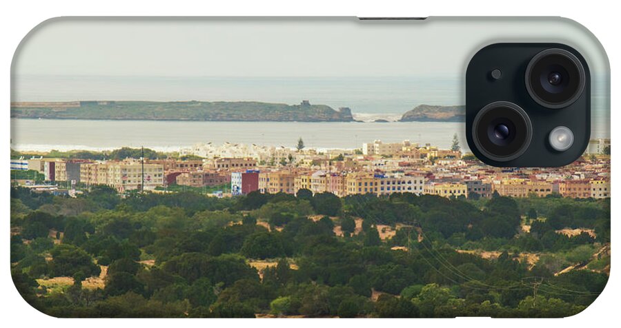 Essaouira iPhone Case featuring the photograph Essaouira From the Hills by Jessica Levant