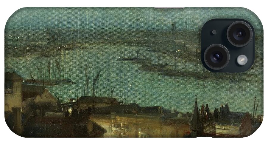 United Kingdom iPhone Case featuring the painting Evening, Rochester, 1910 by Alfred Bentley
