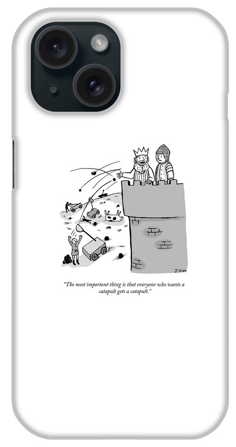 Everyone Who Wants A Catapult iPhone Case