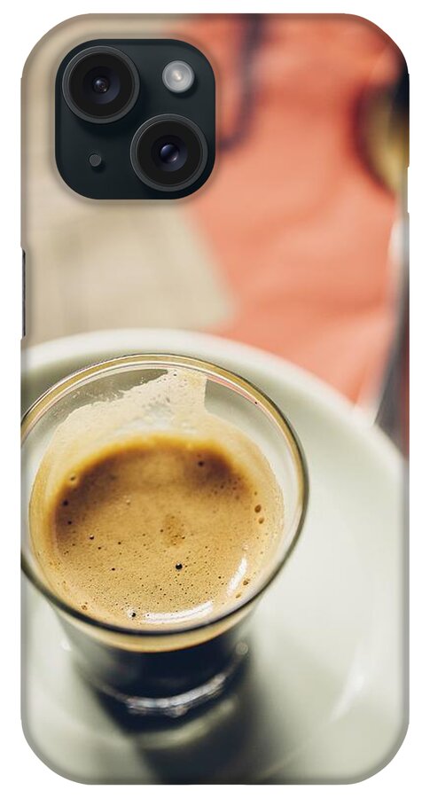 Ip_12341381 iPhone Case featuring the photograph Expresso by Mauronster