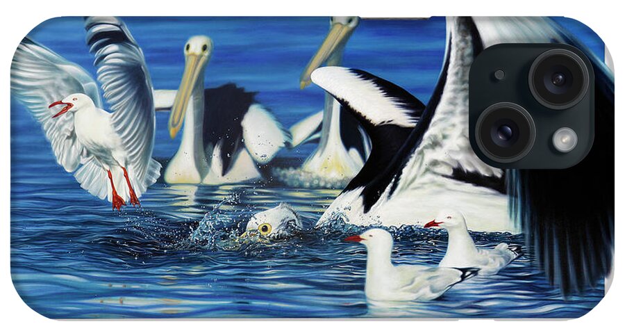 Oil Painting Wildlife Portraiture In Oils Wildlife Sanctuary Birdbath Ian Anderson Fine Art Fashions Bird In Flight Bird Sanctuary Pelican And Seagulls Painting Pelicans Seascape Oil Painting Apparel Duvet Covers Home Decor Iphone Cases T-shirts Hooded Sweatshirt Greeting Cards Tote Bags Tank Tops Phone Cases Throw Pillows Posters Acrylic Prints Shower Curtain Poetry Proverbs Allegories Photo Realism Bird Flight Reproduction Prints Drawing Interior Decoration Mixed Media Fashion Illustration iPhone Case featuring the painting Eyes by Ian Anderson