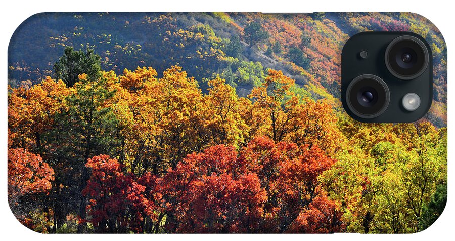 Colorado iPhone Case featuring the photograph Fall Colors along Avalanche Creek Road by Ray Mathis