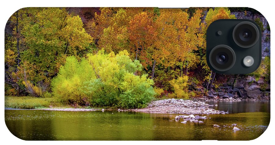 Fall iPhone Case featuring the photograph Fall Colors of the Ozarks by Allin Sorenson