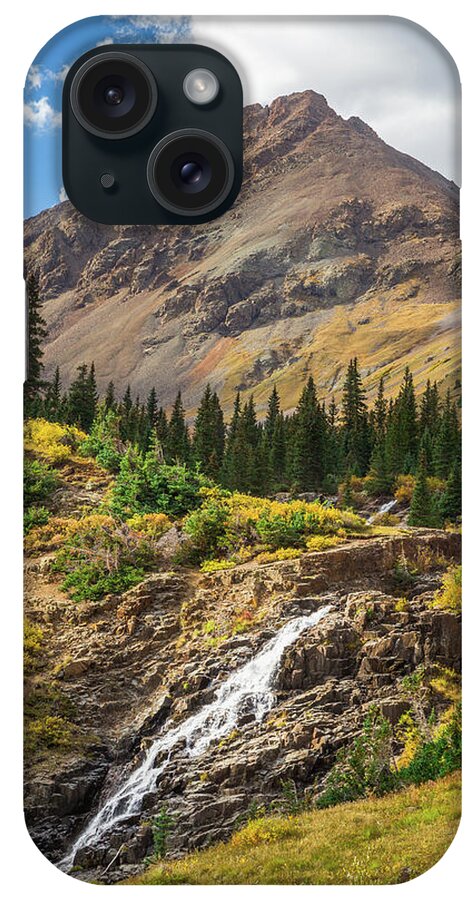 Waterfall iPhone Case featuring the photograph Fall Waterfall by Jen Manganello