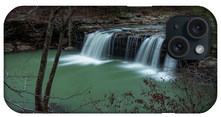 Falling Water iPhone Case featuring the photograph Falling Water Waterfall by Tammy Chesney