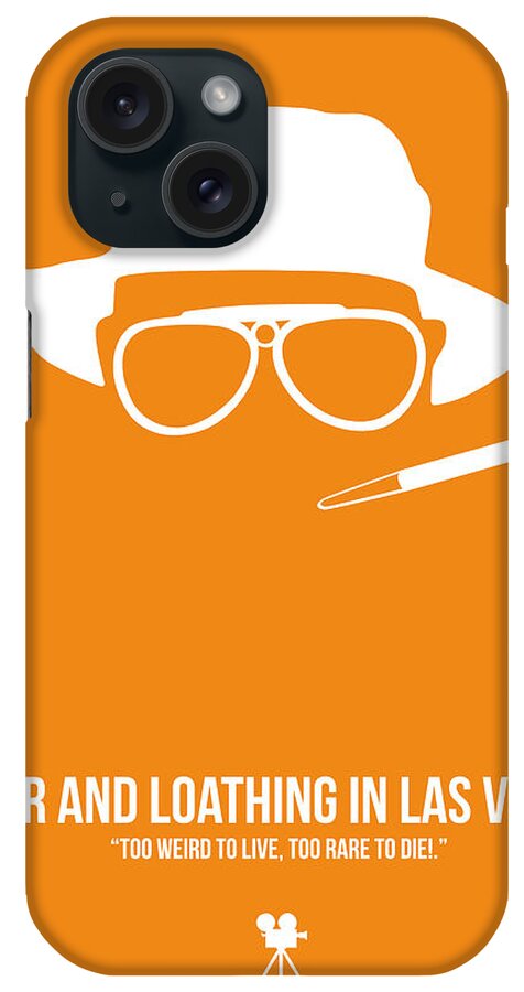 Fear And Loathing In Las Vegas iPhone Case featuring the digital art Fear and Loathing in Las Vegas by Naxart Studio