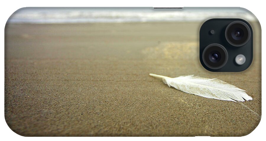 Water's Edge iPhone Case featuring the photograph Feather Beach Clouds by Andrew Morrell Photography