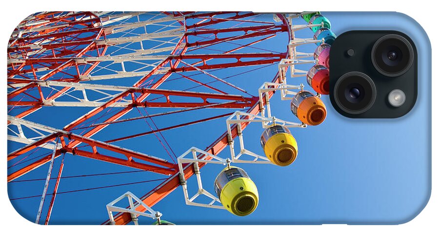 Clear Sky iPhone Case featuring the photograph Ferris Wheel by St Yeo