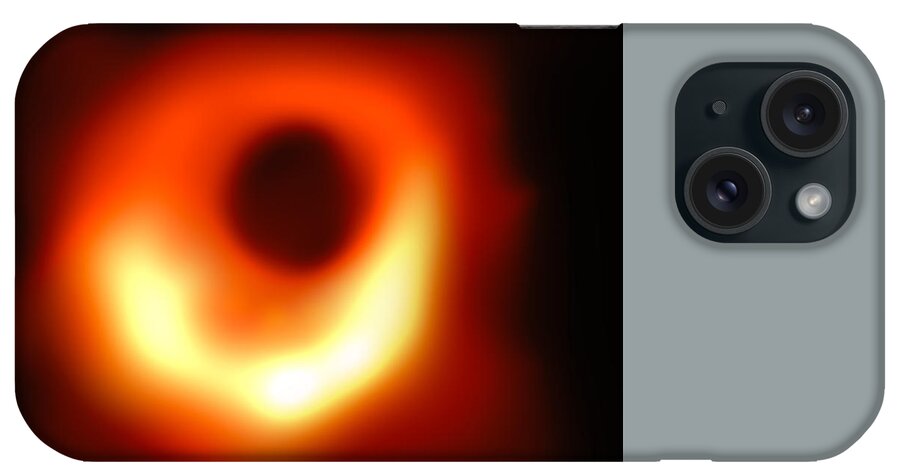Black Hole iPhone Case featuring the photograph First Black Hole Picture by Benny Marty
