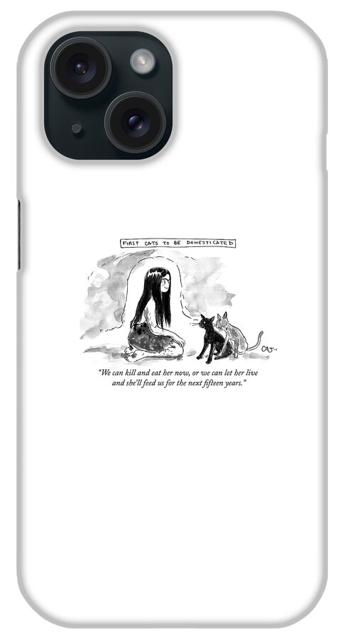 First Cats To Be Domesticated iPhone Case
