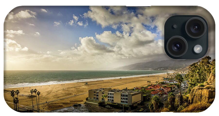 Santa Monica Bay iPhone Case featuring the photograph First Rain - Winter 18 by Gene Parks