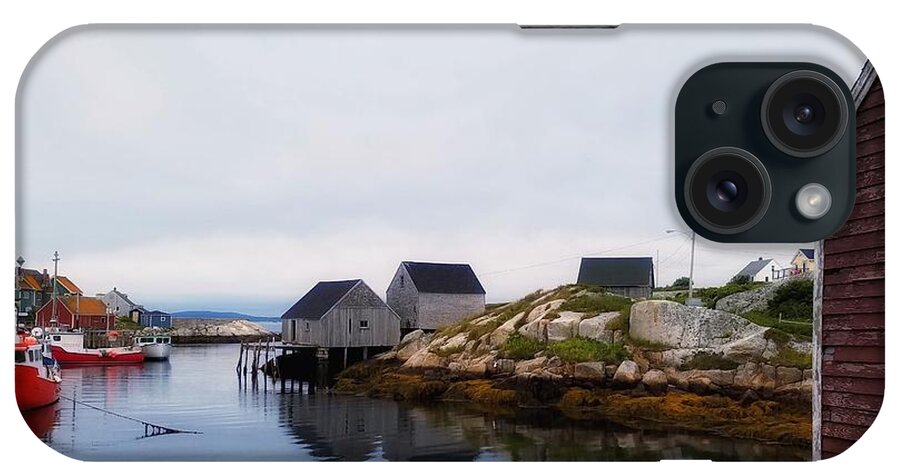 Seaside iPhone Case featuring the photograph Fish Shacks by Mary Capriole