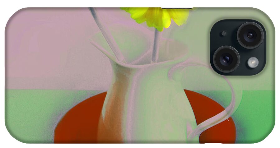 Art iPhone Case featuring the digital art Floral Art 406 by Miss Pet Sitter