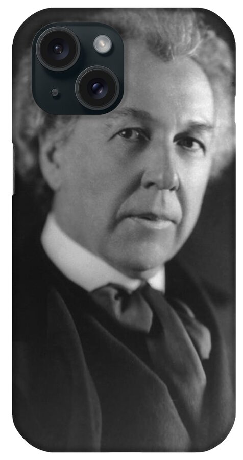 Frank Lloyd Wright iPhone Case featuring the photograph Frank Lloyd Wright by Digital Reproduction