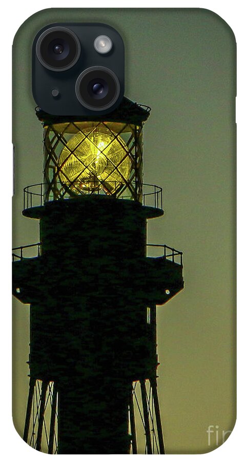 Lighthouse iPhone Case featuring the photograph Fresnel Lens Glow by Tom Claud