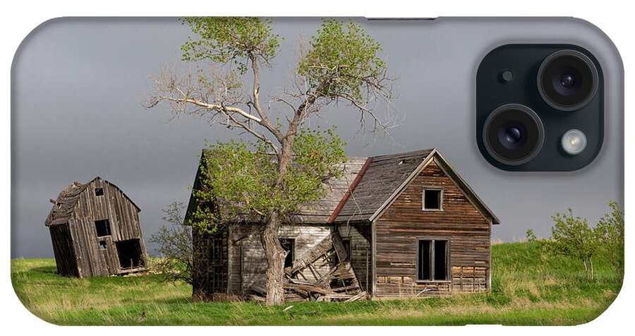 Farm iPhone Case featuring the photograph From Days Gone By by Denise Bush
