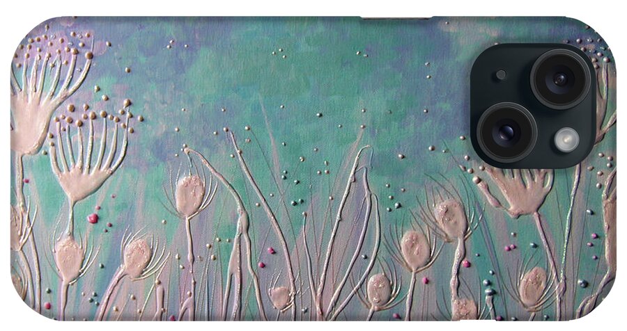 Frost iPhone Case featuring the painting Frost by Angie Livingstone