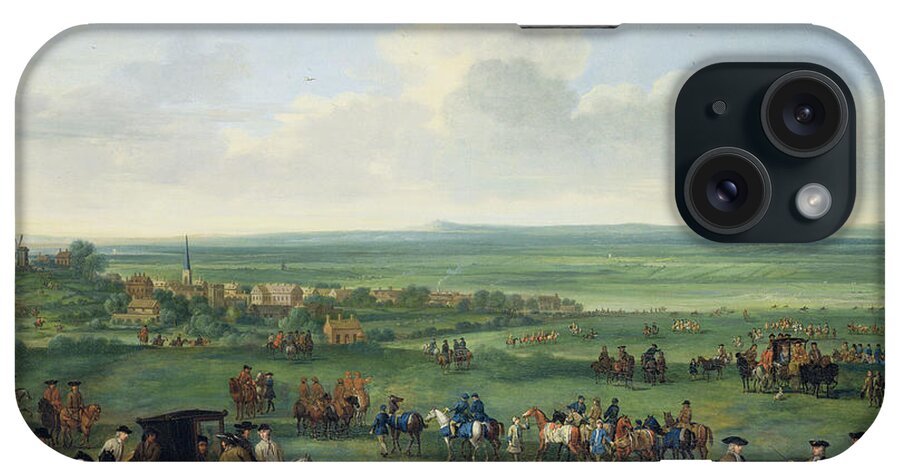 Horseback iPhone Case featuring the painting George I by John Wootton