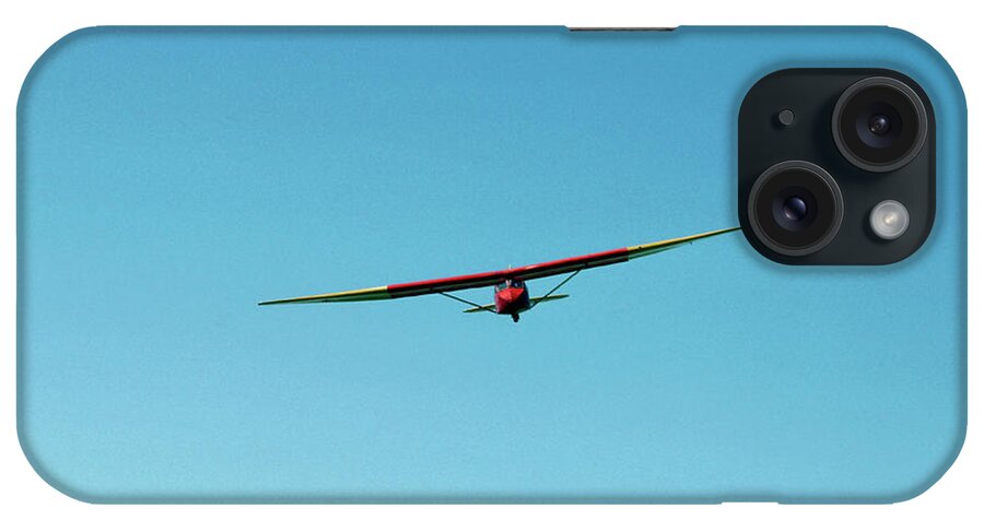 Glider iPhone Case featuring the photograph Glider In Free Flight by John Howard/science Photo Library