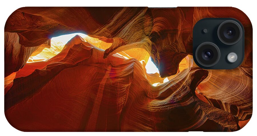 Antelope Canyon iPhone Case featuring the photograph Antelope Canyon Jagged Beauty by Mark Duehmig