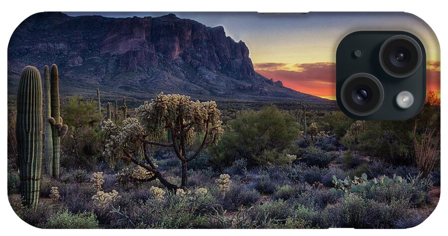 Sunset iPhone Case featuring the photograph Golden Horizons by Saija Lehtonen