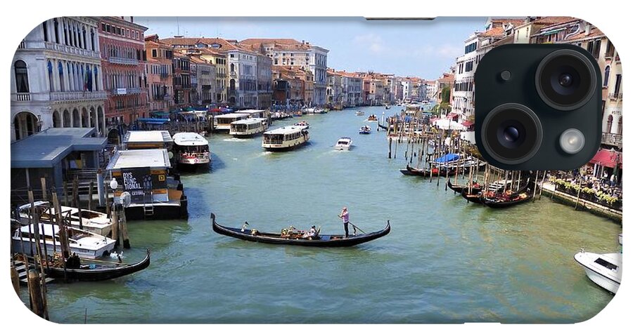 Venice iPhone Case featuring the photograph Grand Canale by Nina-Rosa Dudy