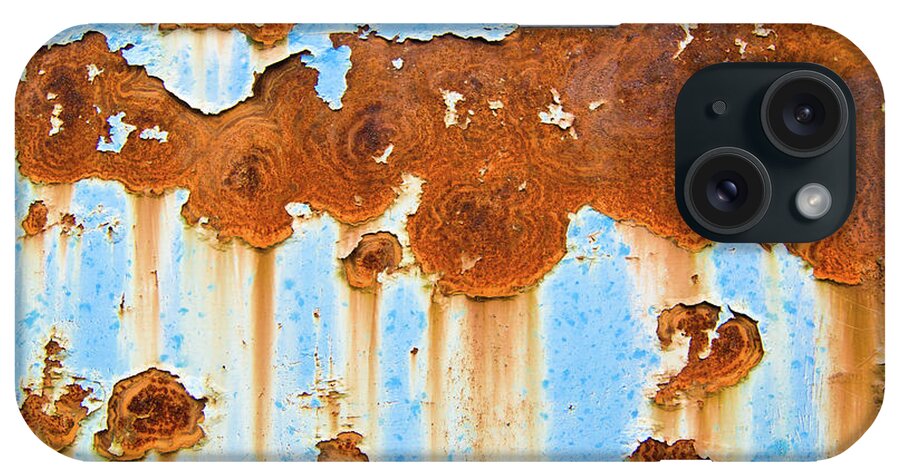 Material iPhone Case featuring the photograph Grungy Metal Background by Mac99