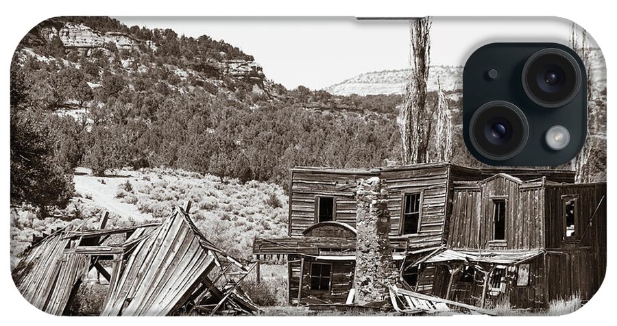 Gunsmoke TV Series Dodge City Set in Kanab Utah iPhone Case by Edward  Fielding - Fine Art America