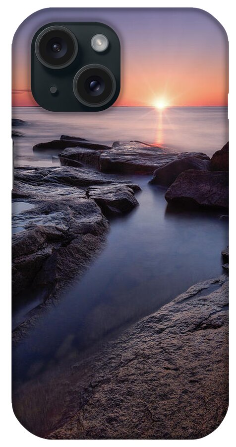 Summer Solstice iPhone Case featuring the photograph Halibut Pt. Summer Solstice by Michael Hubley