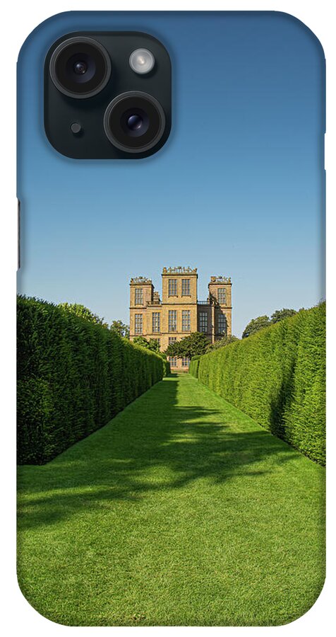 Harfwick iPhone Case featuring the photograph Hardwick Hall by Scott Lyons
